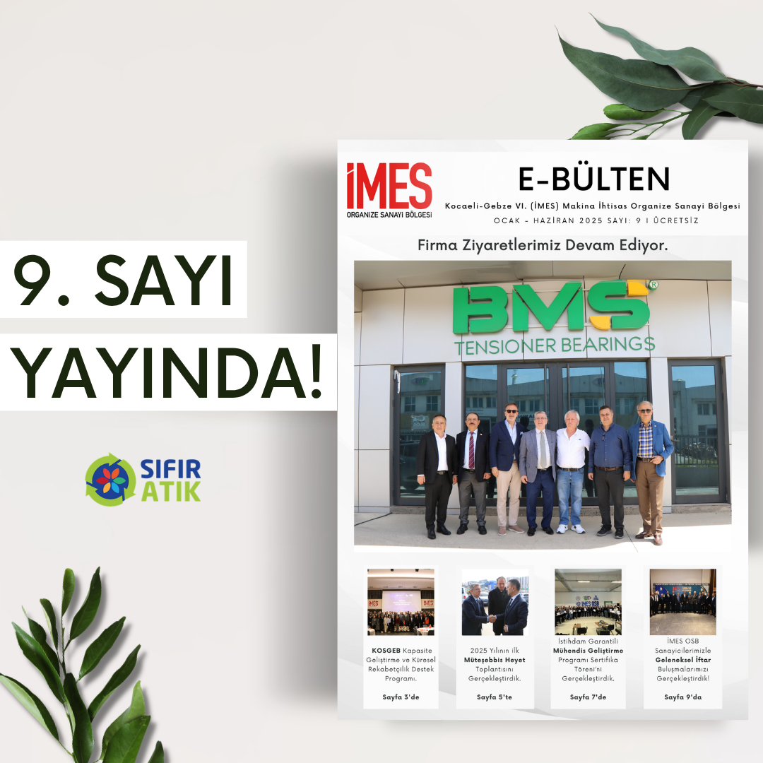 İMES E-BÜLTEN YAYINDA!